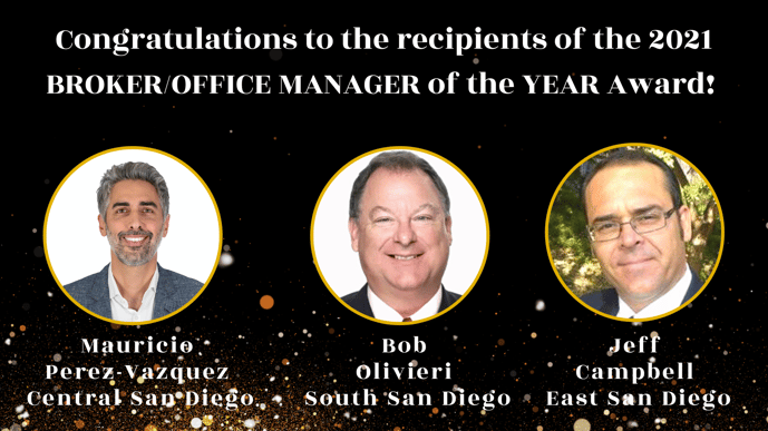 2021 PSAR Brokers of the Year